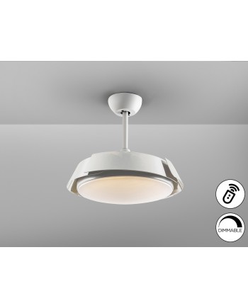 ENZO-VENTILADOR BLANCO DIM