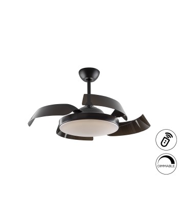 ENZO-VENTILADOR NEGRO DIM