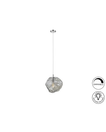 LAMPARA 1L Ø27·PETRA·CROMO E27