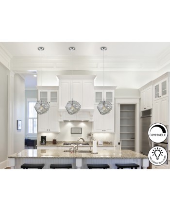 LAMPARA 1L Ø27·PETRA·CROMO E27