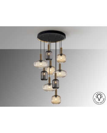 NORMA-LAMP 9L NEGRO-LATON