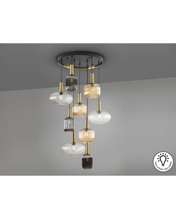 NORMA-LAMP 9L NEGRO-LATON