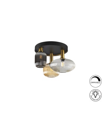 NORMA-PLAFON 3L NEGRO-LATON