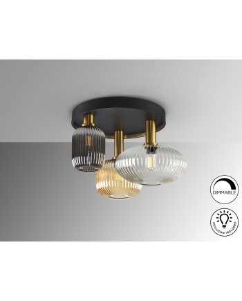 NORMA-PLAFON 3L NEGRO-LATON