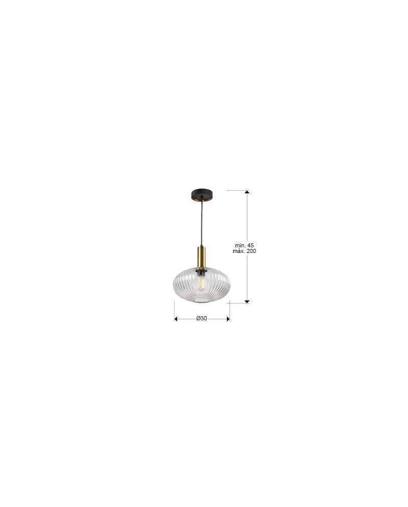 NORMA- LAMP 1L TRANSPARENTE D30