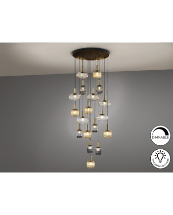 NORMA- LAMP 18L NEGRO-LATON