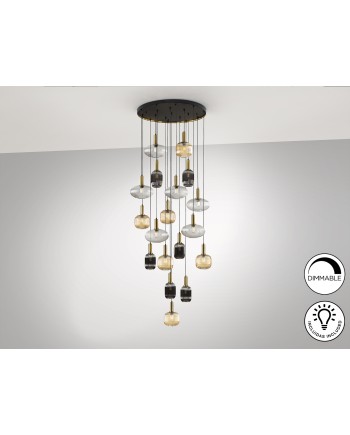 NORMA- LAMP 18L NEGRO-LATON