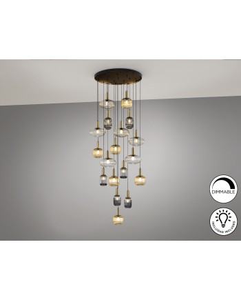 NORMA- LAMP 18L NEGRO-LATON