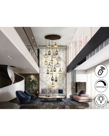 NORMA- LAMP 18L NEGRO-LATON