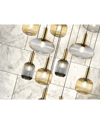 NORMA- LAMP 18L NEGRO-LATON DIM