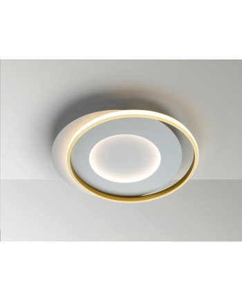 PLAFON ·LIMBOS· BLANCO/ORO