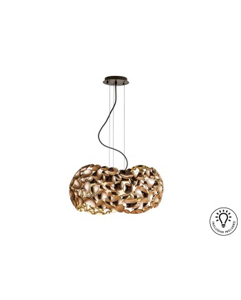 LAMPARA 5L·NARISA·Ø47 ORO ROSA