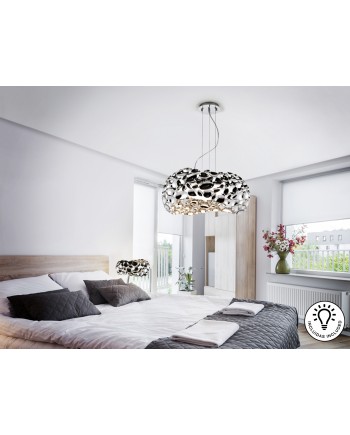 LAMPARA 5L·NARISA· Ø47 CROMO