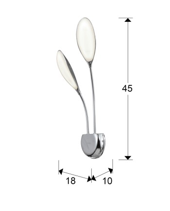 APLIQUE 2L LED ·LUCILA·