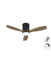SIROCO MINI-VENTILADOR NEG/NOGAL DIM