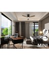 SIROCO MINI-VENTILADOR NEG/NOGAL DIM