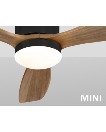 SIROCO MINI-VENTILADOR NEG/NOGAL DIM