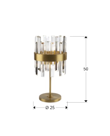 GRACE - SOBREMESA 6L ORO