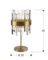 GRACE - SOBREMESA 6L ORO