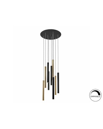 LAMPARA·VARAS·ORO/NEGRO 9L