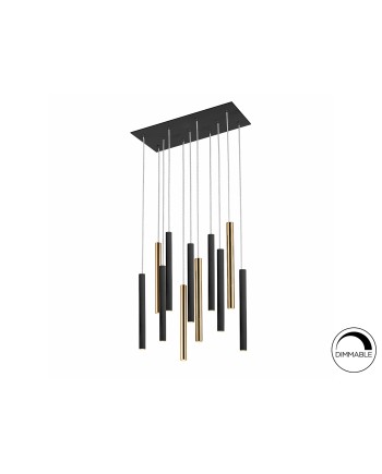 LAMPARA·VARAS·ORO/NEGRO 11L