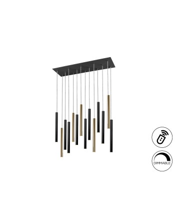 GRAN LAMP·VARAS·ORO/NEGRO 14L DIM