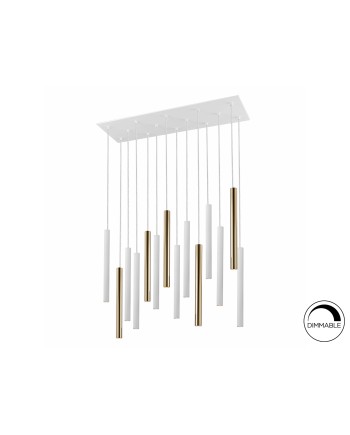 LAMPARA·VARAS·ORO/BLANCO 14L