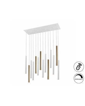 LAMPARA·VARAS·ORO/BLANCO 14L