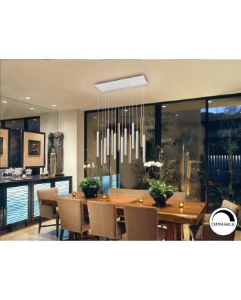 LAMPARA·VARAS·ORO/BLANCO 14L