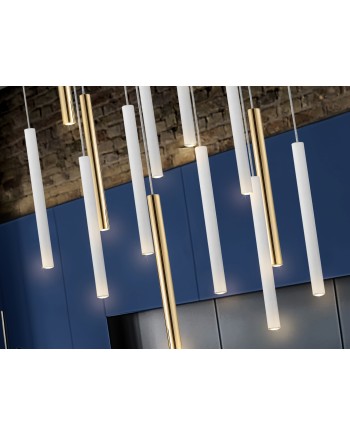 LAMPARA·VARAS·ORO/BLANCO 14L