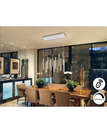 LAMP·VARAS·ORO/BLANCO 14L DIM