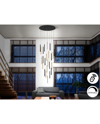 LAMP·VARAS·ORO/NEGRO 25L DIM