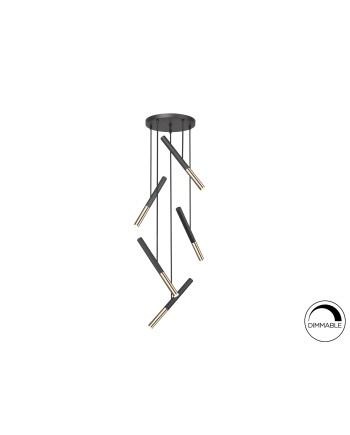 EDNA-LAMPARA 5L NEGRO-ORO