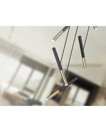 EDNA-LAMPARA 5L NEGRO-ORO