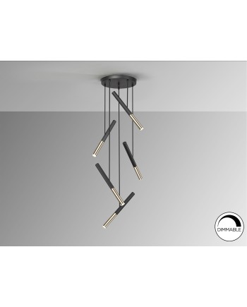 EDNA-LAMPARA 5L NEGRO-ORO