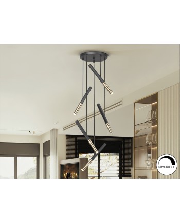 EDNA-LAMPARA 5L NEGRO-ORO