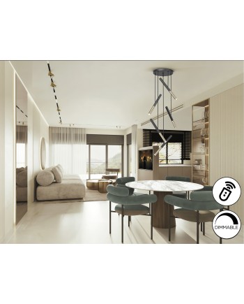 EDNA-LAMPARA 5L NEGRO-ORO