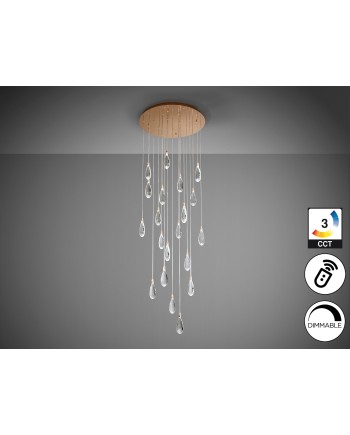 LAGRIMAS- LAMPARA 20L ORO ROSA