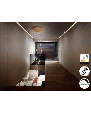 LAGRIMAS- LAMPARA 20L ORO ROSA