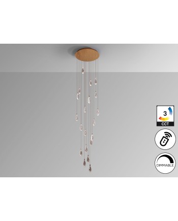 LAGRIMAS- LAMPARA 20L ORO ROSA