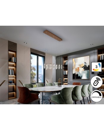 LAGRIMAS- LAMPARA 12L ORO ROSA