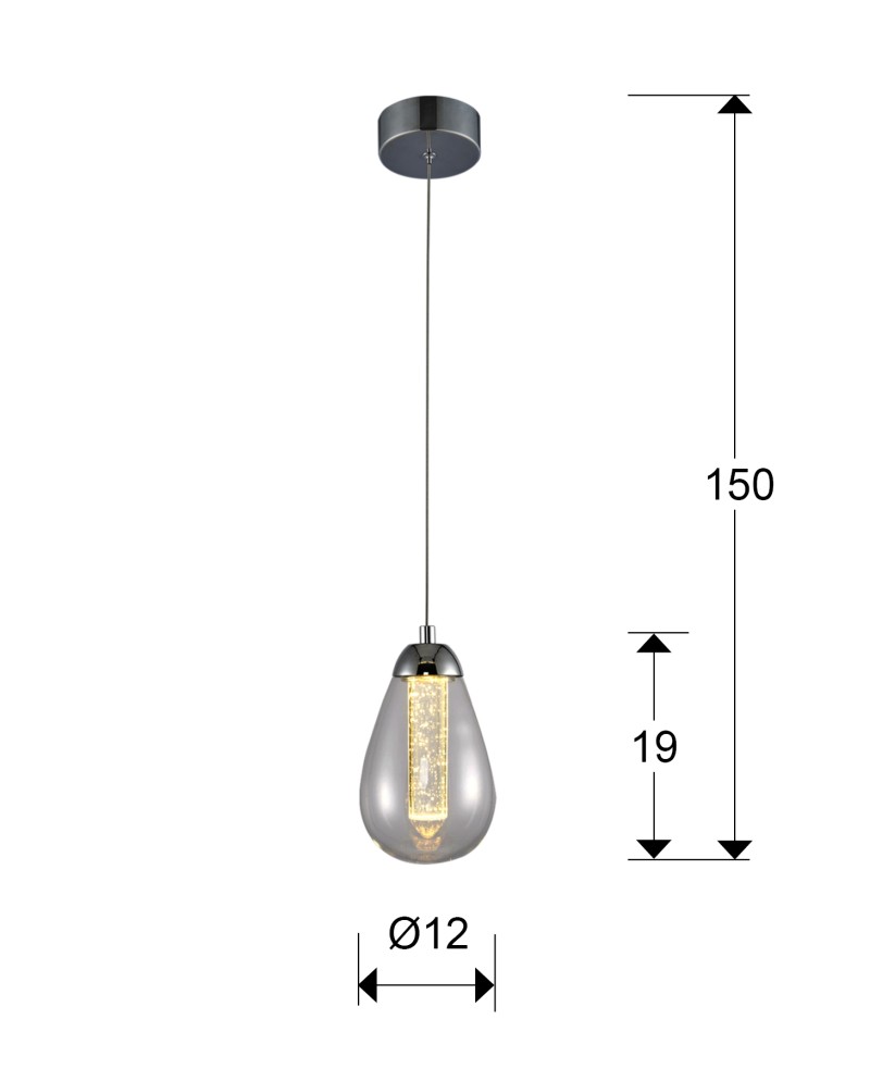 LAMPARA·TACCIA· 1L LED Ø12