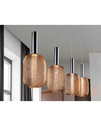 MICRON-LAMPARA 4L CROMO/ORO