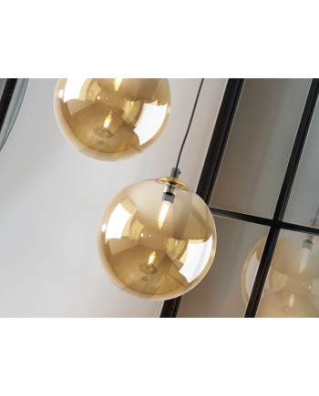 DARK-LAMPARA 1L 20D NEGRO-LATON