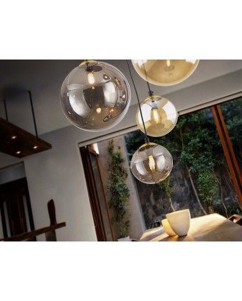 DARK-LAMPARA 5L NEGRO-LATON