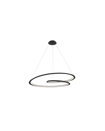 LOOPING- LAMPARA NEGRO Ø97