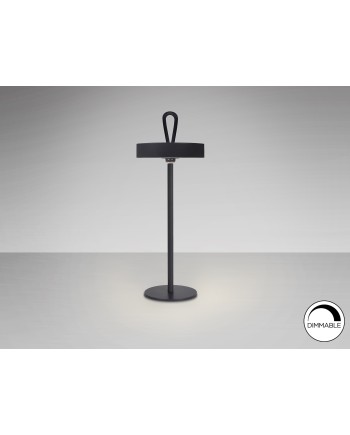 GONG- SOBREMESA LED NEGRO