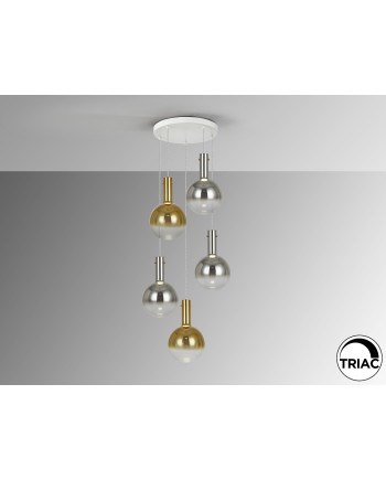 MATICES-LAMPARA 5L BLANCO-SMOKE-ORO