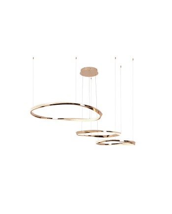 ORBITAS-LAMPARA 3 AROS ORO