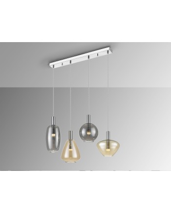 I3-NARA- LAMPARA 4L CROMO